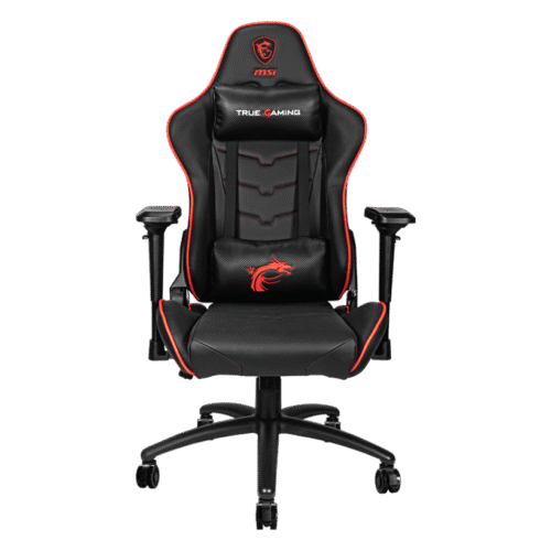 MSI MAG CH120 X Gaming Chair Steel Frame 4D Armrests 180 Degree Recline Class 4 Gas Lift - MAG CH120 X