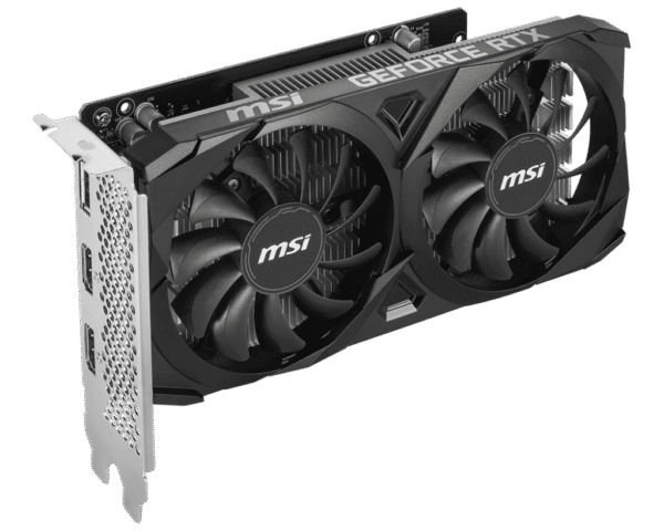 1024 (2) MSI NVIDIA GeForce RTX 3050 VENTUS 2X E 6GB GDDR6 OC Graphics Card - MSI RTX 3050 VENTUS 2X E 6GB OC