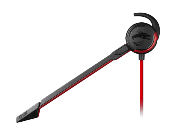 MSI IMMERSE GH10 In-Ear Gaming Headset 13.5mm Dynamic Driver 3.5mm Jack - IMMERSE GH10