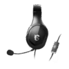 MSI IMMERSE GH20 Ultra-Lightweight Wired Gaming Headset 40mm Drivers 3.5mm Jack - IMMERSE GH20