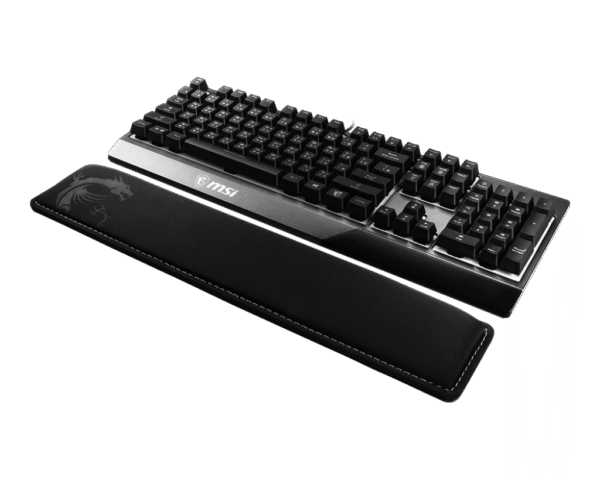 MSI VIGOR WR01 Keyboard Wrist Rest Cooling Gel-Infused Memory Foam Antibacterial Coating - VIGOR WR01 WRIST REST