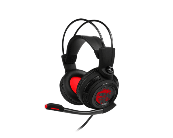 MSI DS502 Virtual 7.1 Surround Sound Wired Gaming Headset - DS502