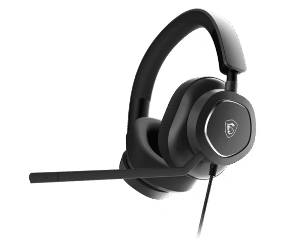 MSI MAESTRO 300 Lightweight Wired Gaming Headset 40mm Neodymium Drivers Detachable Mic USB-C - MAESTRO 300