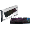 1024 (3) MSI VIGOR GK50 Low Profile TKL Mechanical RGB Gaming Keyboard Kailh White Clicky - VIGOR GK50 LOW PROFILE/TKL