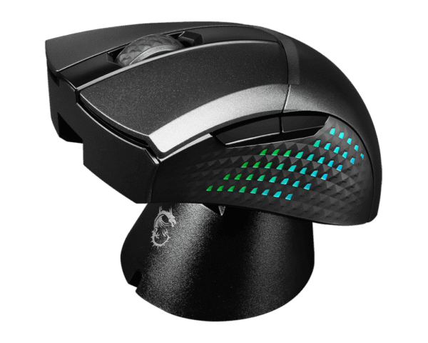 MSI CLUTCH GM51 LIGHTWEIGHT WIRELESS Gaming Mouse 26000 DPI PAW-3395 Sensor Charging Dock - CLUTCH GM51 LIGHTWEIGHT WIRELESS