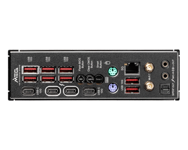 MSI MEG Z890 UNIFY-X LGA 1851 ATX Motherboard 2-DIMM DDR5 Overclocking Wi-Fi 7 5G LAN Thunderbolt 4 - MEG Z890 UNIFY-X