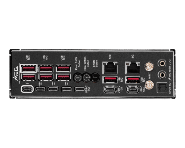 MSI MEG Z890 GODLIKE E-ATX Motherboard LGA 1851 Intel Z890 DDR5 Wi-Fi 7 10G LAN - MEG Z890 GODLIKE