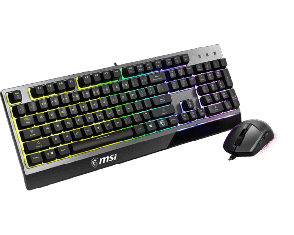 MSI VIGOR GK41 Mechanical Gaming Keyboard Kailh Red Switches 6-Color LED - VIGOR GK30 COMBO