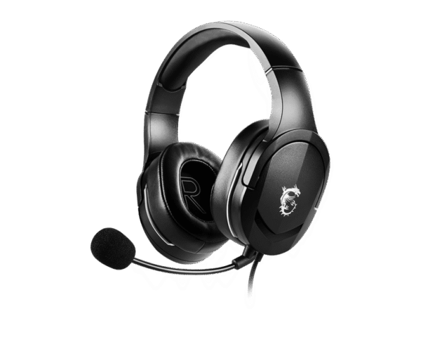 MSI IMMERSE GH20 Ultra-Lightweight Wired Gaming Headset 40mm Drivers 3.5mm Jack - IMMERSE GH20