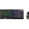 MSI VIGOR GK30 COMBO Gaming Keyboard and Mouse RGB Water Repellent 5000 DPI Optical - VIGOR GK30 COMBO