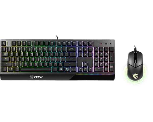 MSI VIGOR GK30 COMBO Gaming Keyboard and Mouse RGB Water Repellent 5000 DPI Optical - VIGOR GK30 COMBO