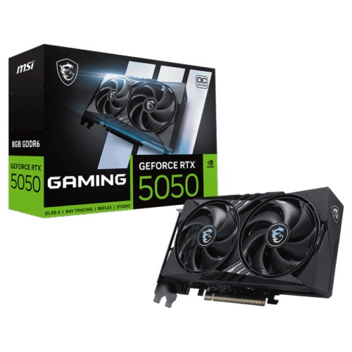 MSI GeForce RTX 5050 8G GAMING OC NVIDIA Blackwell 8GB GDDR6 Twin Frozr 10 - RTX 5050 8G GAMING OC
