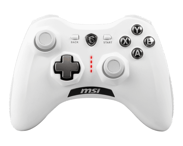 1024 (4) MSI FORCE GC30 V2 WHITE Wireless and Wired Dual Mode Gaming Controller - FORCE GC30 V2 WHITE