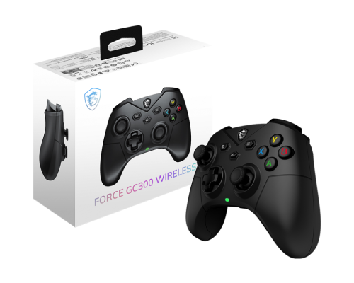MSI FORCE GC300 WIRELESS Tri-Mode Hall Effect Trigger Gaming Controller - FORCE GC300 WIRELESS