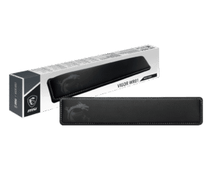 1024 (5) MSI VIGOR WR01 Keyboard Wrist Rest Cooling Gel-Infused Memory Foam Antibacterial Coating - VIGOR WR01 WRIST REST