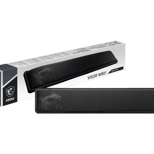 MSI VIGOR WR01 Keyboard Wrist Rest Cooling Gel-Infused Memory Foam Antibacterial Coating - VIGOR WR01 WRIST REST