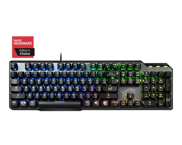 MSI VIGOR GK50 ELITE Mechanical Gaming Keyboard Kailh Blue Switches RGB - VIGOR GK50 ELITE LL