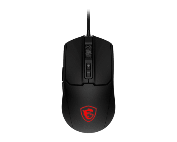 MSI FORGE GM100 Symmetrical Optical Gaming Mouse 6400 DPI RGB Lighting - FORGE GM100