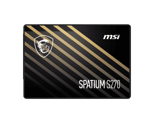 MSI SPATIUM S270 SATA III 2.5 Inch Internal SSD 480GB 3D NAND - SPATIUM S270 SATA 2.5" 480GB