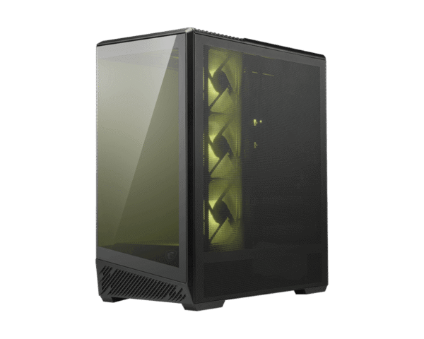 MSI MAG PANO 130R PZ Mid Tower Gaming Case 270 Degree Panoramic Glass Project Zero Support - MAG PANO 130R PZ