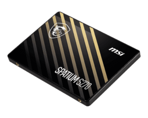 MSI SPATIUM S270 SATA III 2.5 Inch Internal SSD 480GB 3D NAND - SPATIUM S270 SATA 2.5" 480GB