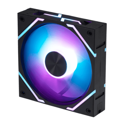 MSI MPG EZ120 ARGB Black 120mm Magnetic PWM Fan Fluid Dynamic Bearing - MPG EZ120 ARGB- 1B