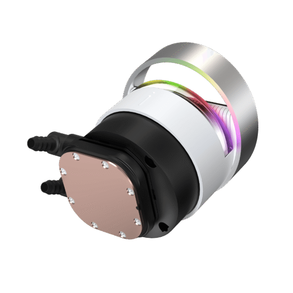 OCYPUS SIGMA L24 WH ARGB 240mm Liquid Cooler 2.4 inch IPS Display - SIGMA-L24-WH2AAWWN00X-GL