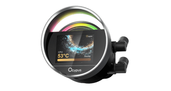 Ocypus Sigma L36 BK ARGB 360mm AIO Liquid Cooler - 2.4 inch IPS Display - SIGMA-L36-BK3AAWWN00X-GL