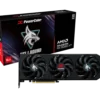 PowerColor Hellhound AMD Radeon RX 9060 XT 16GB GDDR6 - RDNA 4 - PCIe 5.0 - Triple Fan - RX9060XT 16G-L/OC