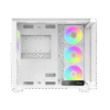 Ocypus Iota C70 WH Curve ARGB Digital White ATX Mid-Tower Case with Panoramic Glass and 6 Fans - IOTA-C70-WHD400CD-GL