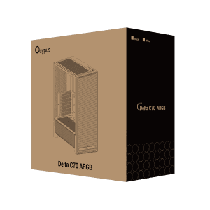 Ocypus Delta C70 WH ARGB White E-ATX Mid-Tower Gaming Case with 4 Fans - DELTA-C70-WHG400XX-GL