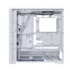 Lian Li LANCOOL 217 INF High Airflow Mid-Tower Chassis - Infinity Mirror - Back-Connect Ready - S-Class Cooling - Black - White