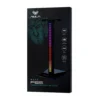 Aula F65 RGB Headset Stand with USB Hub and AUX Port Black - Aula F65