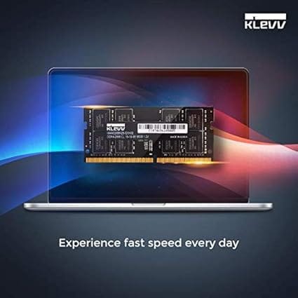 41QVbC684TL._AC_SX425_ KLEVV 16GB DDR4 3200MHz SODIMM Laptop Memory - KD4AGSA8M-32N220A