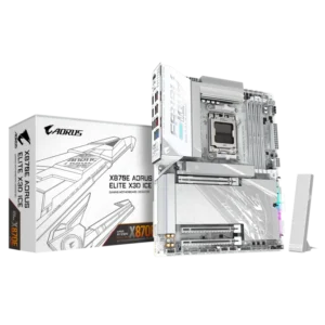 670 GIGABYTE X870E AORUS ELITE WIFI7 ICE AMD AM5 ATX Motherboard - GA-X870E-A-ELITE-X-ICE