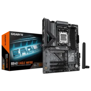 670 (3) GIGABYTE B840 EAGLE WIFI6E AMD AM5 ATX Motherboard - GA-B840-EAGLE-WF6E