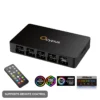 OCYPUS Delta EH10 BK Pro 10 Port PWM Fan and ARGB Lighting Hub - Magnetic Mounting - DELTA-EH10-BKN00PXX-GL