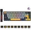 Aula WIN 68 Wired Magnetic Switch Gaming Keyboard 8000Hz Polling Rate Gray Yellow Black - Aula WIN 68 Gray Yellow Black