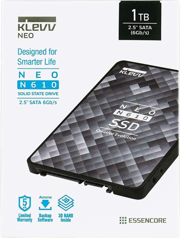 KLEVV Neo N610 1TB 2.5 inch SATA III SSD - K01TBSSDS3-N61