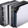 GMKtec EVO X2 AI Mini PC AMD Ryzen AI Max+ 395 128GB LPDDR5X 2TB SSD Windows 11 Pro - GMK-EVO-X2 128+2TB