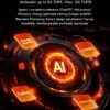 GMKtec EVO X2 AI Mini PC AMD Ryzen AI Max+ 395 128GB LPDDR5X 2TB SSD Windows 11 Pro - GMK-EVO-X2 128+2TB