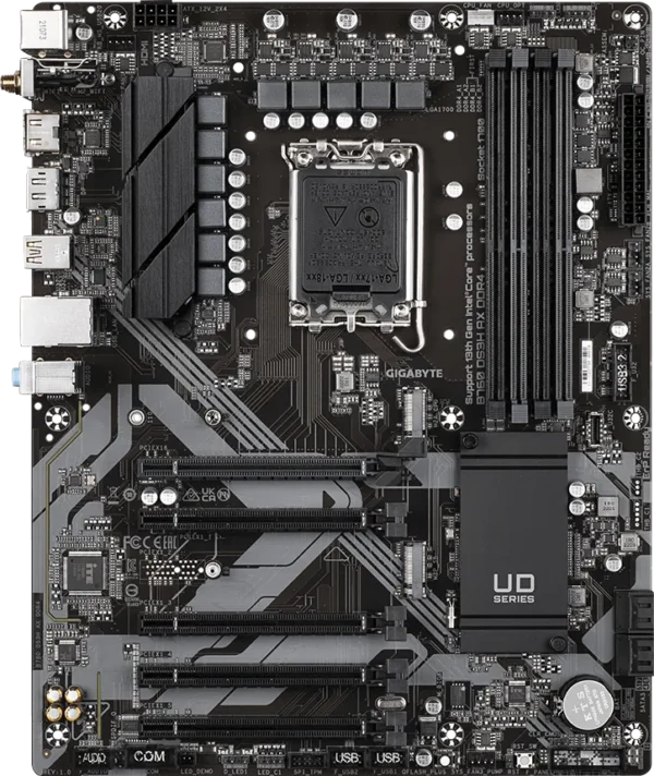 GIGABYTE B760 DS3H AX DDR4 Intel LGA1700 ATX Motherboard - GA-B760-DS3H-AX-DDR4
