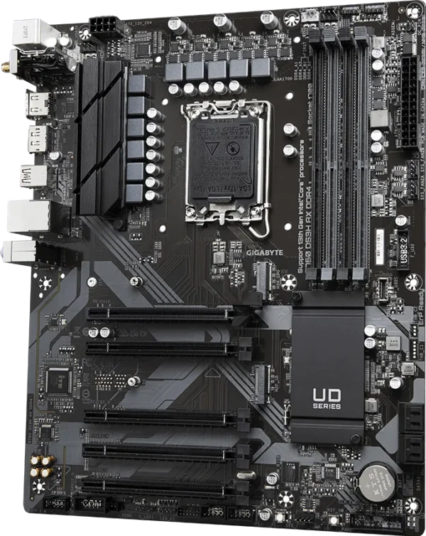 GIGABYTE B760 DS3H AX DDR4 Intel LGA1700 ATX Motherboard - GA-B760-DS3H-AX-DDR4
