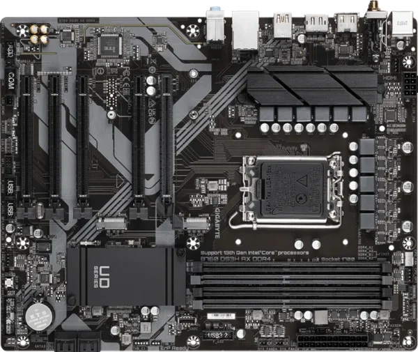 GIGABYTE B760 DS3H AX DDR4 Intel LGA1700 ATX Motherboard - GA-B760-DS3H-AX-DDR4