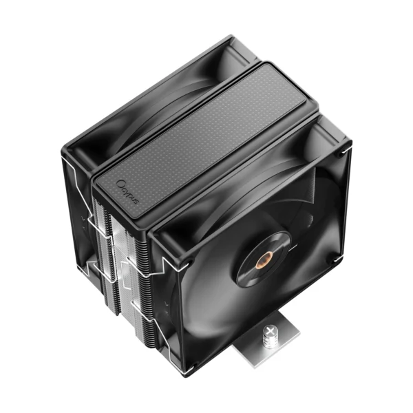 OCYPUS Delta A40 Elite BK Dual Fan CPU Air Cooler - 220W TDP - 4 Copper Heat Pipes - DELTA-A40-BK2NNWN00X-GL