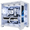 Crux | Spectra White Edition Gaming PC - Ryzen 7 7800X3D, Radeon RX 9060 XT 16GB, 32GB DDR5 7200MHz - Custom Desktop for 1440p Gaming, Streaming & Content Creation
