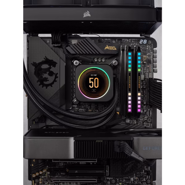 CORSAIR DOMINATOR PLATINUM RGB 32GB (2X16GB) DDR5 6000MHz C36 Intel XMP - CS-CMT32GX5M2E6000C36