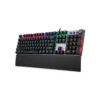 Aula F2088 Wired Mechanical Gaming Keyboard Full Size Multimedia Knob Blue Switch Black - Aula F2088 Black