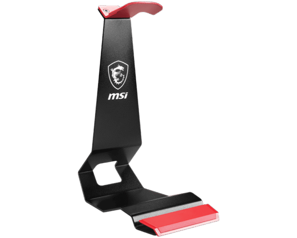 MSI HS01 Metallic Gaming Headset Stand with Phone Holder and Cable Management - HS01 HEADSET STAND