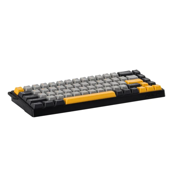 Aula WIN 68 Wired Magnetic Switch Gaming Keyboard 8000Hz Polling Rate Gray Yellow Black - Aula WIN 68 Gray Yellow Black